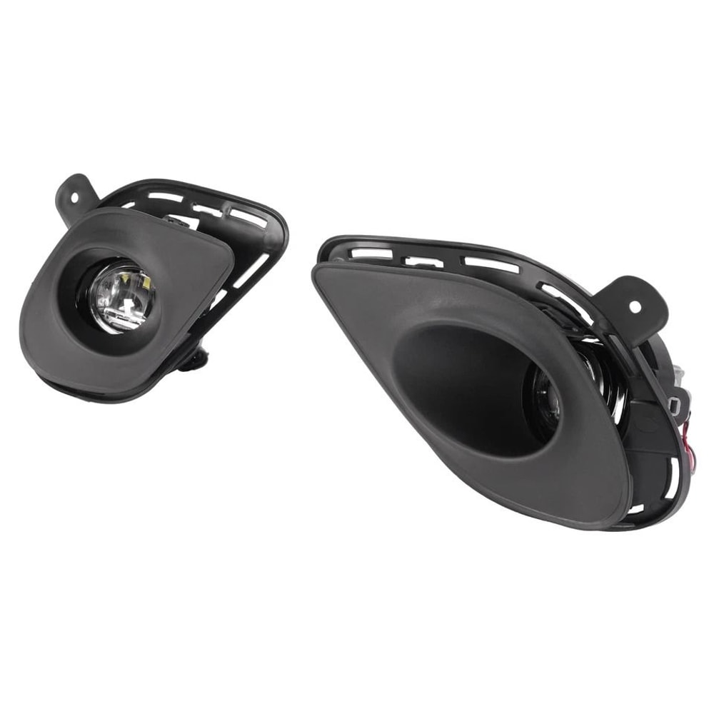 Dodge Charger LED Fog Light Kit SRT Hellcat Front Bezel Harness Upgrade 8