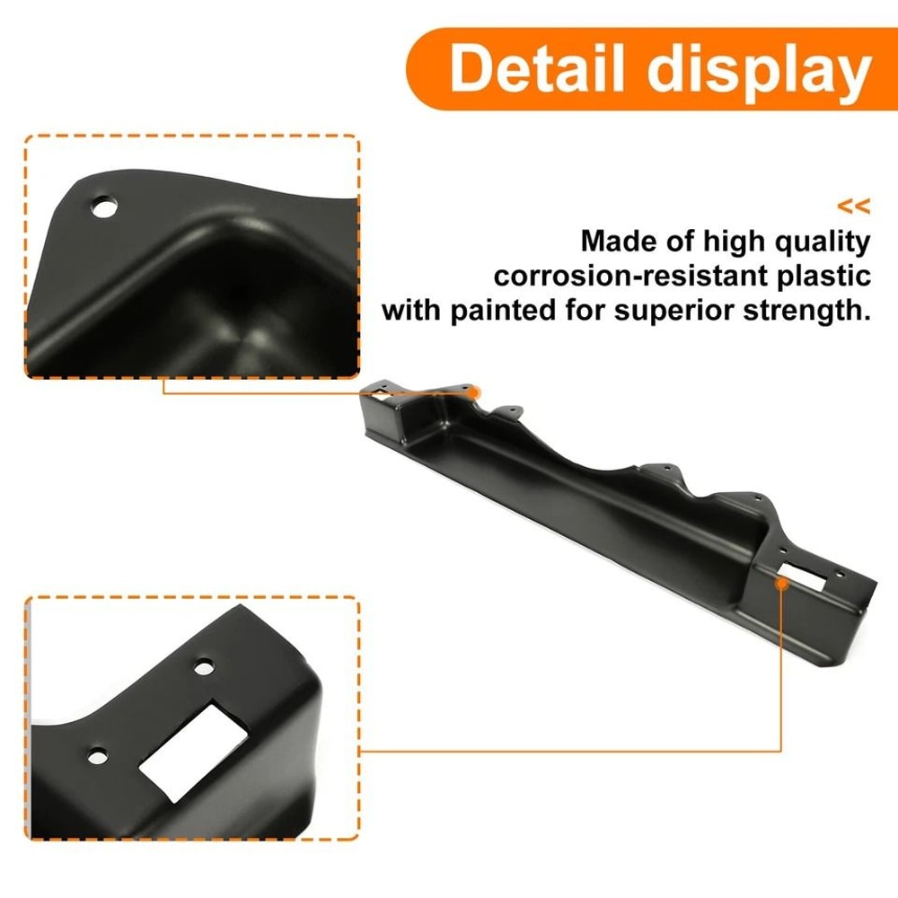 Cadillac Brougham Rear License Plate Filler Bracket Replacement Holder 1