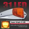 LED Roof Marker Lights For Peterbilt Kenworth Freightliner Trucks LEDs 12