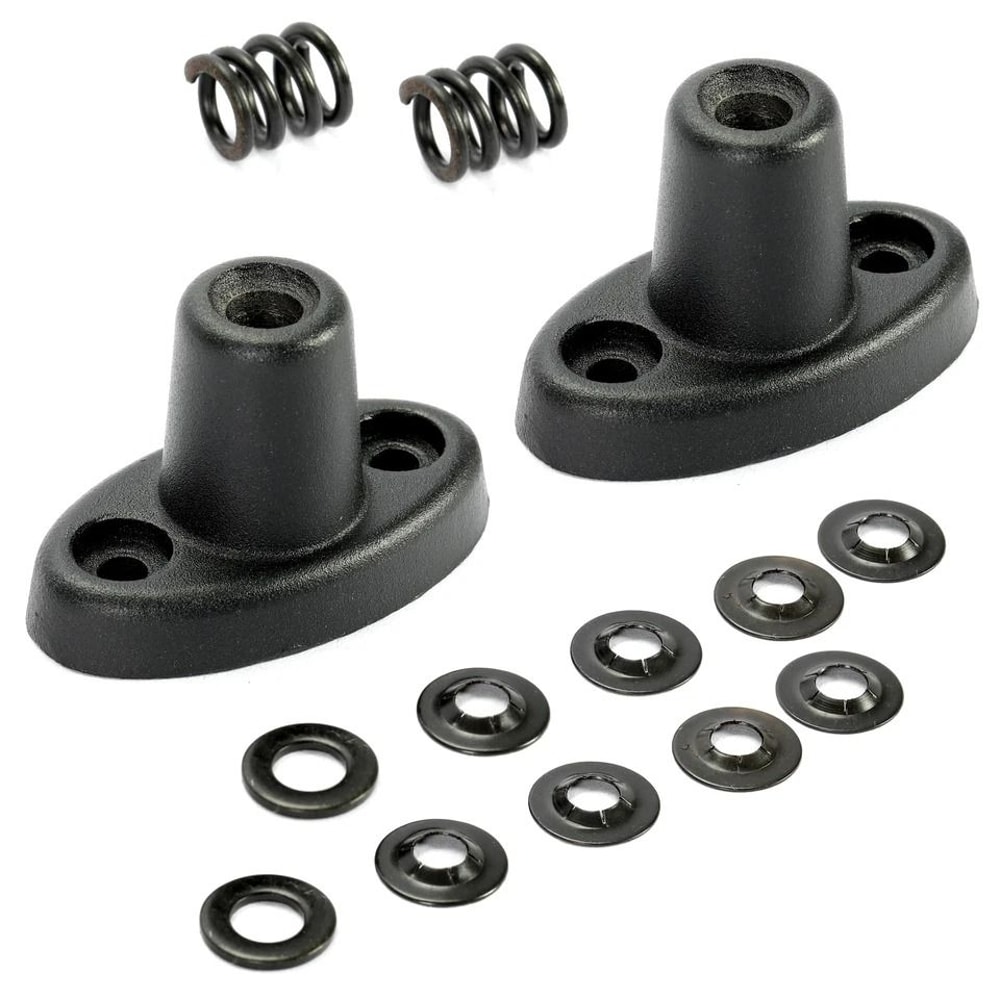 Sun Visor Repair Bracket Kit For Jeep TJ Wrangler Aluminum Durable Easy Installation 1