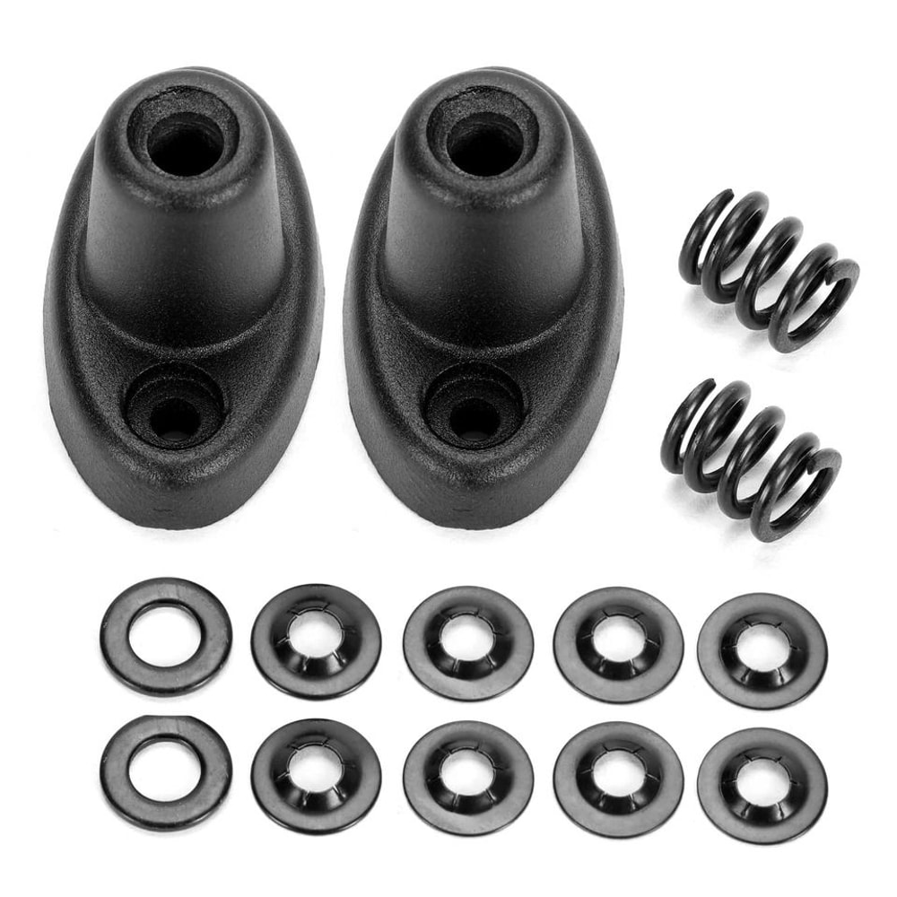 Sun Visor Repair Bracket Kit For Jeep TJ Wrangler Aluminum Durable Easy Installation 2