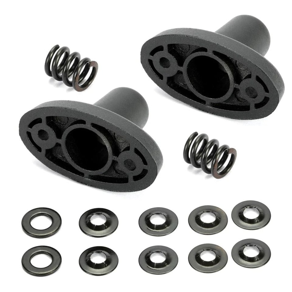 Sun Visor Repair Bracket Kit For Jeep TJ Wrangler Aluminum Durable Easy Installation 5