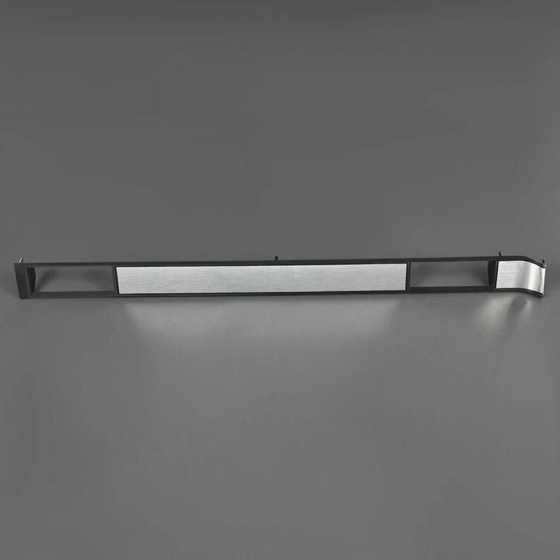 Brushed AC Vent Plate Cover For Chevy SilveradoBlazer Dash Air Conditioning Trim 1