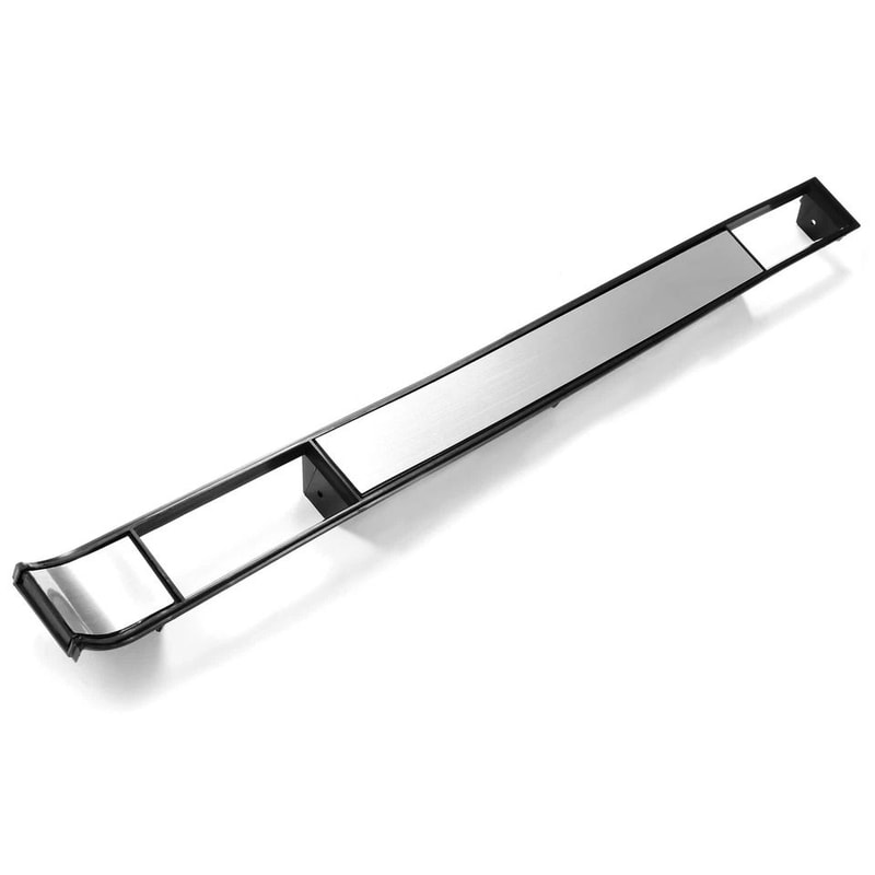 Brushed AC Vent Plate Cover For Chevy SilveradoBlazer Dash Air Conditioning Trim 6