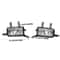 Chevy SuburbanTahoe Fog Lights Kit With Chrome Trim Switch Bulbs 1