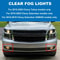 Chevy SuburbanTahoe Fog Lights Kit With Chrome Trim Switch Bulbs 4