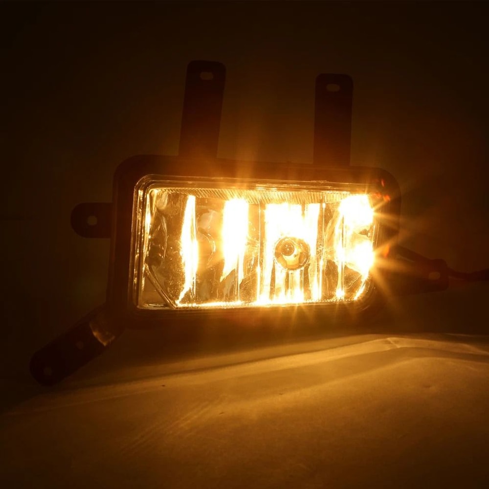 Chevy SuburbanTahoe Fog Lights Kit With Chrome Trim Switch Bulbs 5