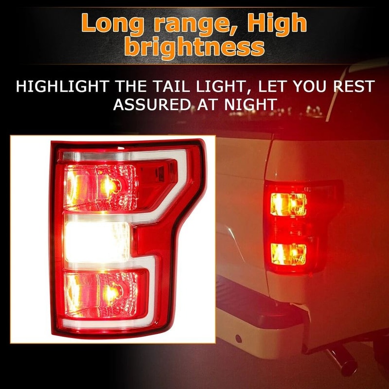Premium Rear Tail Light Brake Lamp For Ford Passenger Side Replacement Tail Light 3