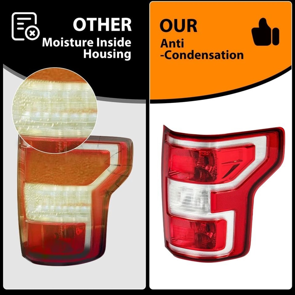 Premium Rear Tail Light Brake Lamp For Ford Passenger Side Replacement Tail Light 4