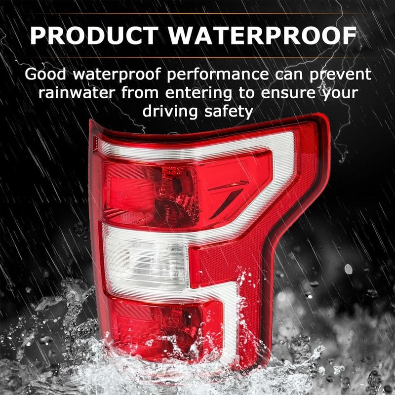 Premium Rear Tail Light Brake Lamp For Ford Passenger Side Replacement Tail Light 7