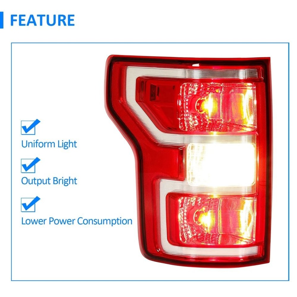 Driver Side Tail Light For Ford 4