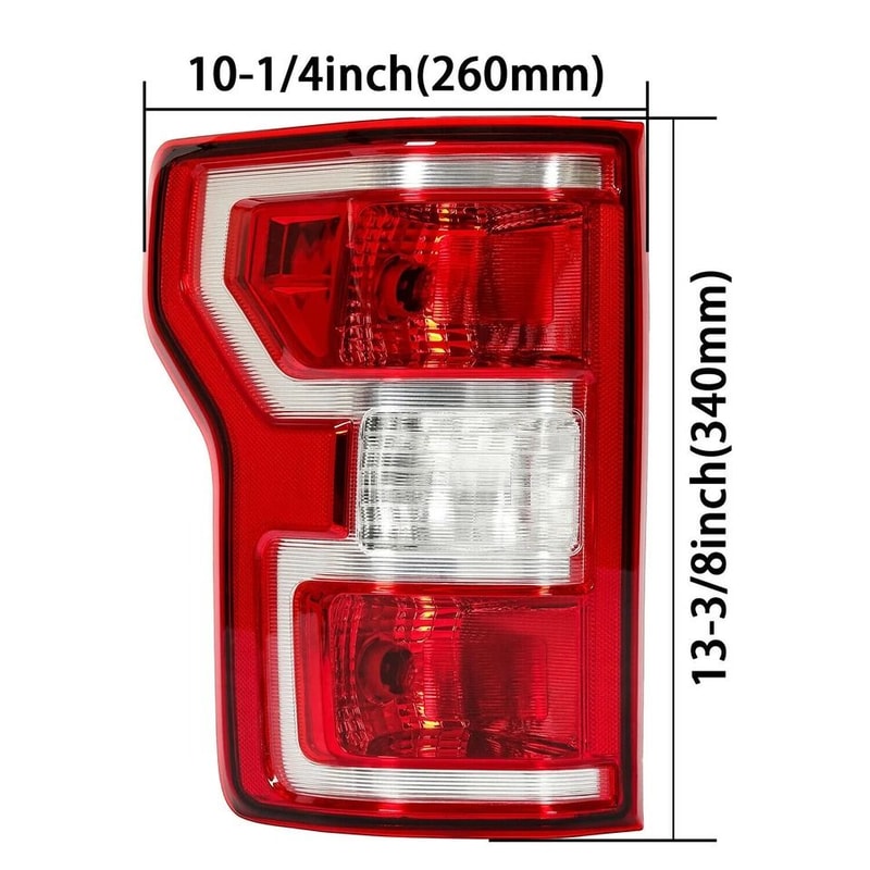 Driver Side Tail Light For Ford 8