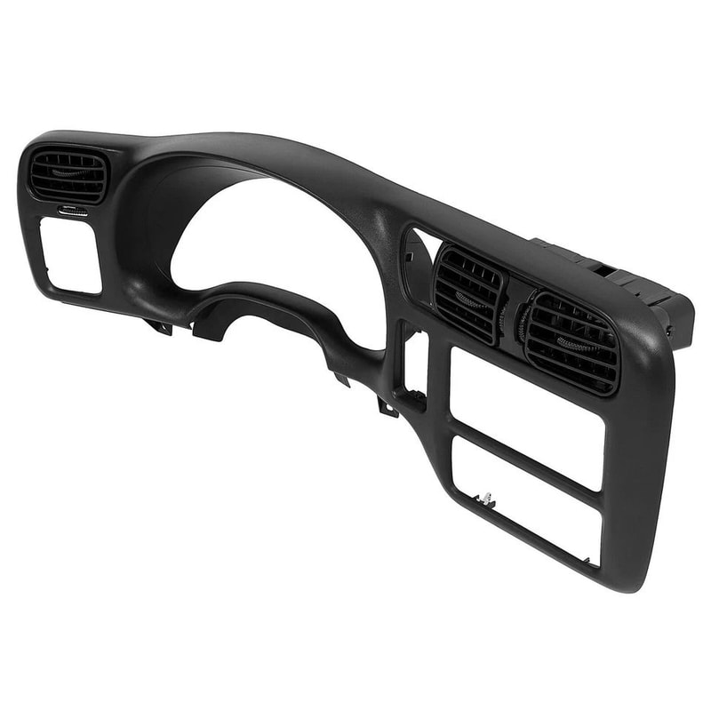 Black Dash Trim Bezel For Chevy Blazer Jimmy Sonoma Interior Dashboard Replacement 8