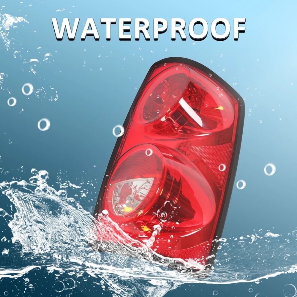 Rear Tail Light Left Side For Dodge Ram Replacement Driver Side Light Assembly 5