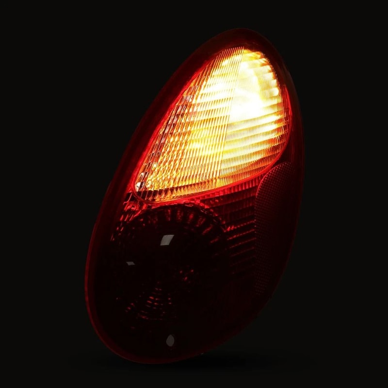 Chrysler PT Cruiser Right Tail Light Taillamp Replacement With Bulb 7