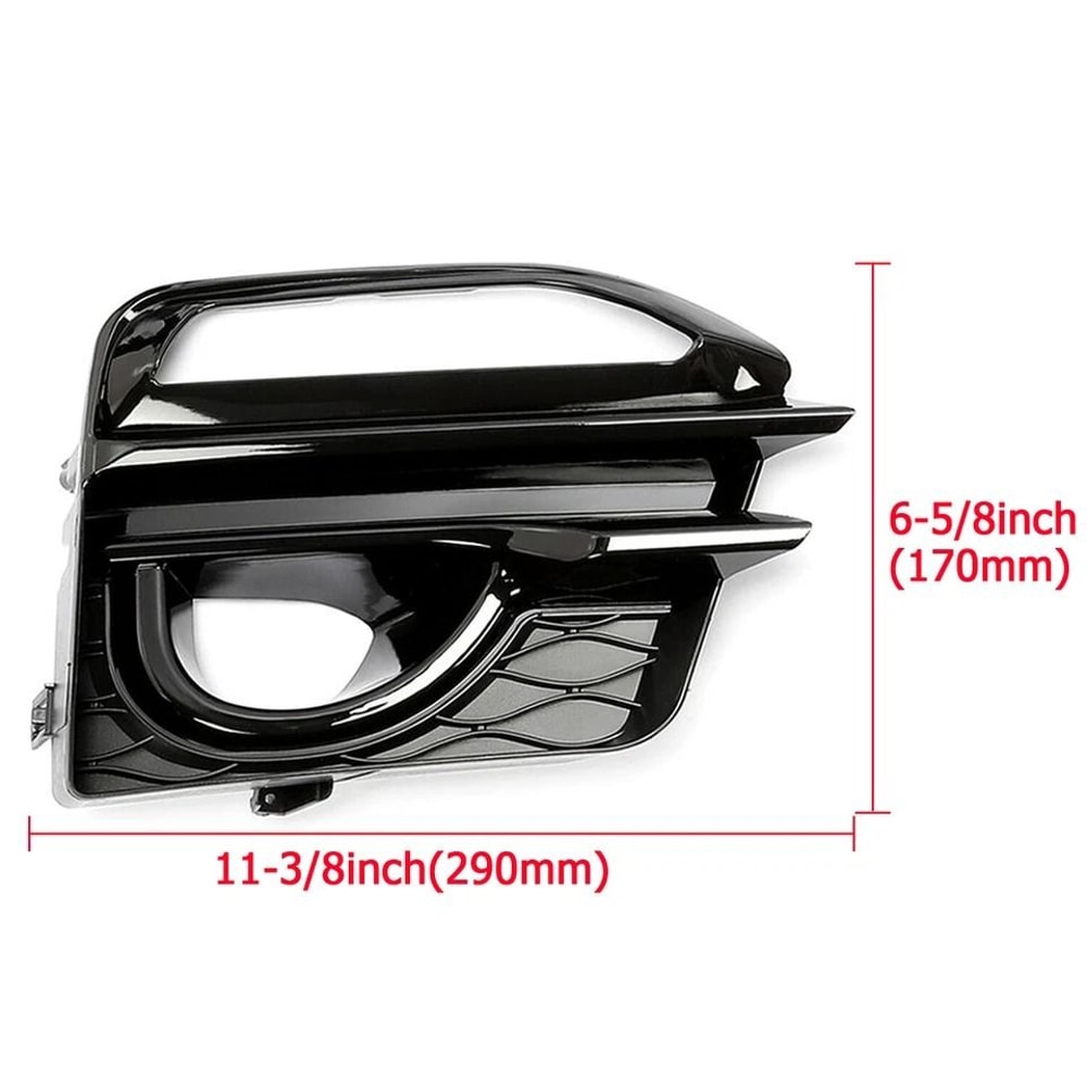 Front Bumper Fog Light Cover Bezel Pair Fog Lamp Trim For Sport Models 1