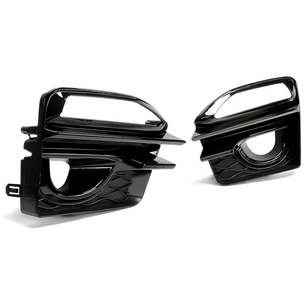 Front Bumper Fog Light Cover Bezel Pair Fog Lamp Trim For Sport Models 3