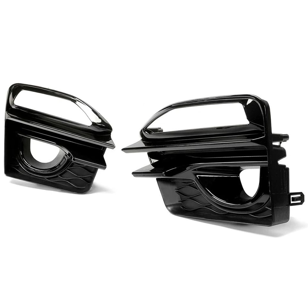 Front Bumper Fog Light Cover Bezel Pair Fog Lamp Trim For Sport Models 4