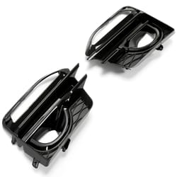 front bumper fog light cover bezel pair fog lamp trim for sport models