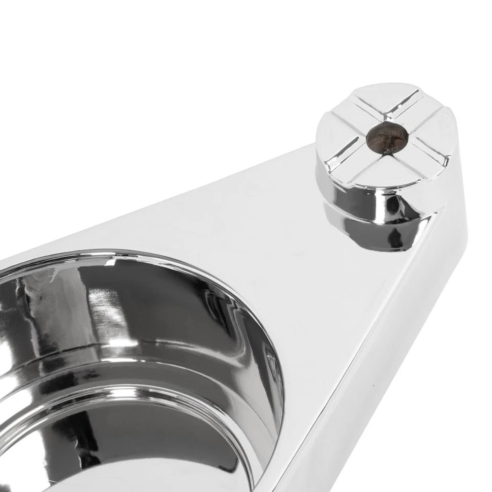 Premium Chrome Freightliner Cup Holder Passenger Side Truck Console Drink Holder 3