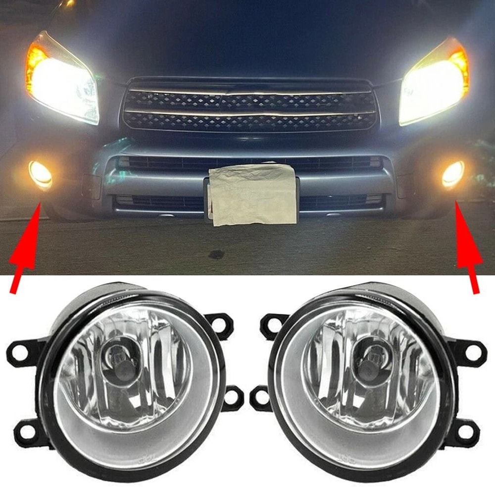 Fog Lights Lamps For Toyota Camry Yaris Lexus Left Right Side Set 13