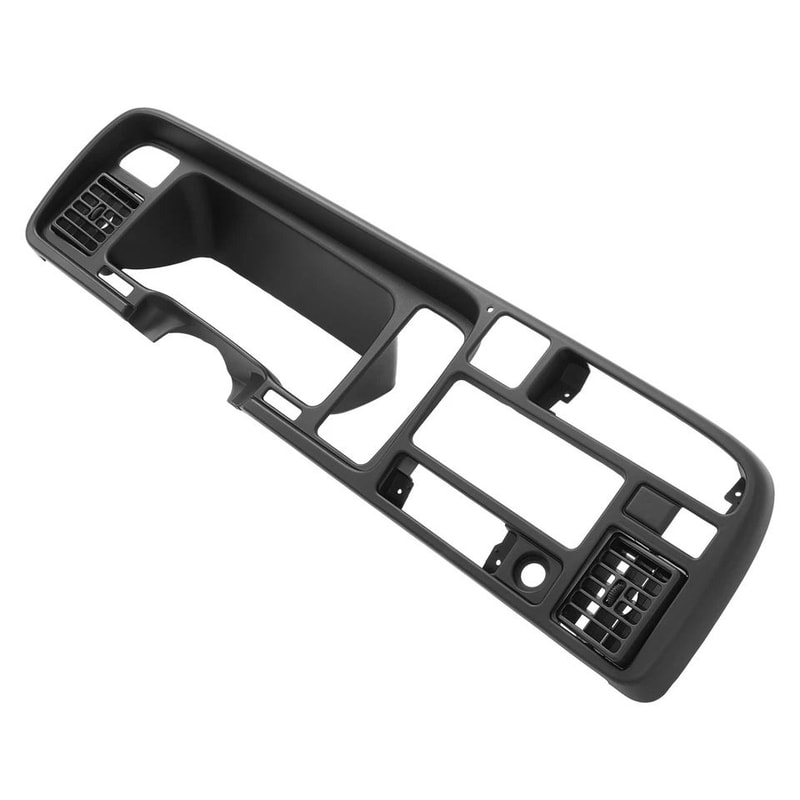 Premium Black Dodge Ram Dashboard Bezel W Vents Trucks 9