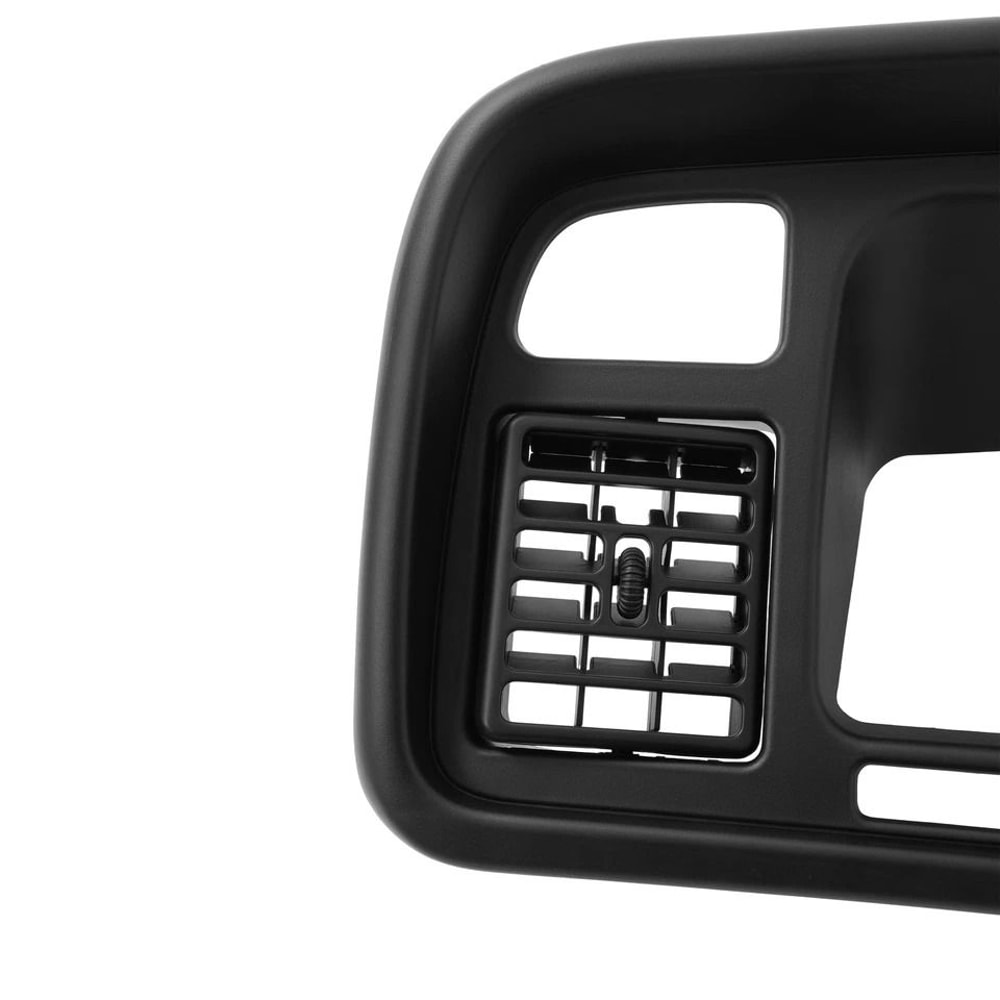 Premium Black Dodge Ram Dashboard Bezel W Vents Trucks 6