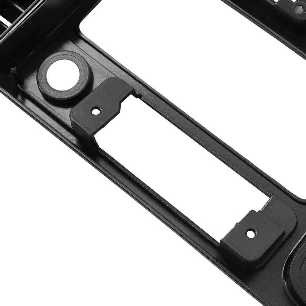 Premium Black Dodge Ram Dashboard Bezel W Vents Trucks 7