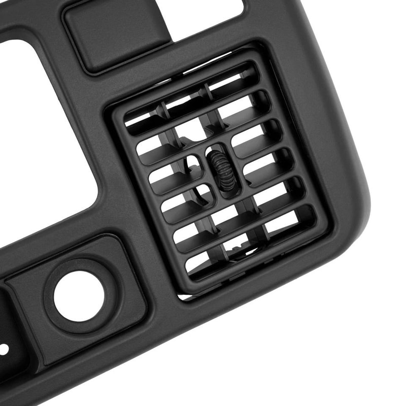 Premium Black Dodge Ram Dashboard Bezel W Vents Trucks 8