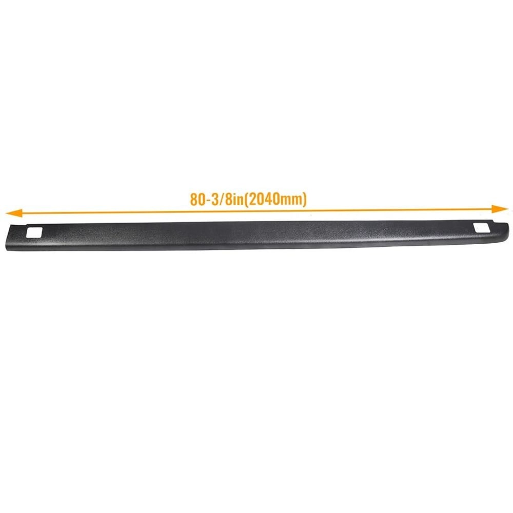 Bed Rail Cap With Hole Top Cover For Dodge Ram Durable Protection 1