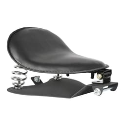 motorcycle chopper bobber solo seat with spring and base saddle