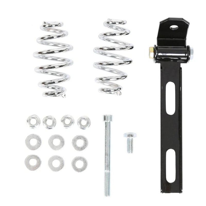 Yamaha Harley Motorcycle Chopper Bobber Solo Seat With Spring And Base Saddle 6