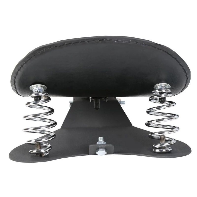 Yamaha Harley Motorcycle Chopper Bobber Solo Seat With Spring And Base Saddle 7