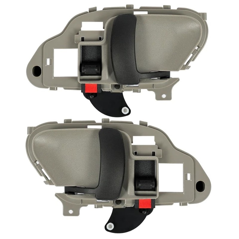 Gray Inside Door Handles For Chevy Silverado GMC Sierra Durable Replacement Parts For Easy Vehicle 1