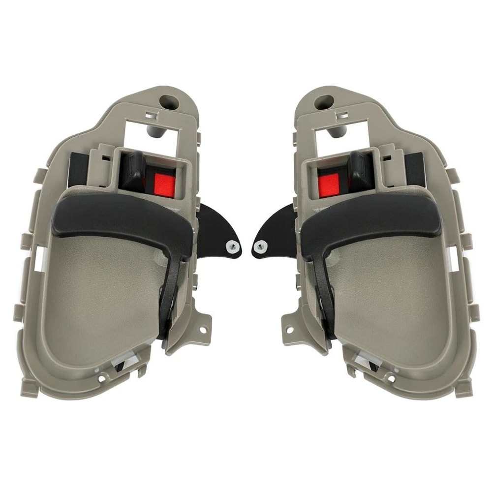 Gray Inside Door Handles For Chevy Silverado GMC Sierra Durable Replacement Parts For Easy Vehicle 0