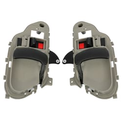 gray inside door handles for chevy silverado & gmc sierra durable replacement parts for easy vehicle upgrade