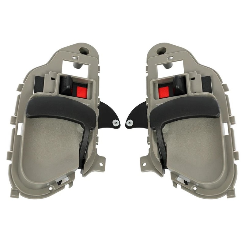 Gray Inside Door Handles For Chevy Silverado GMC Sierra Durable Replacement Parts For Easy Vehicle 0