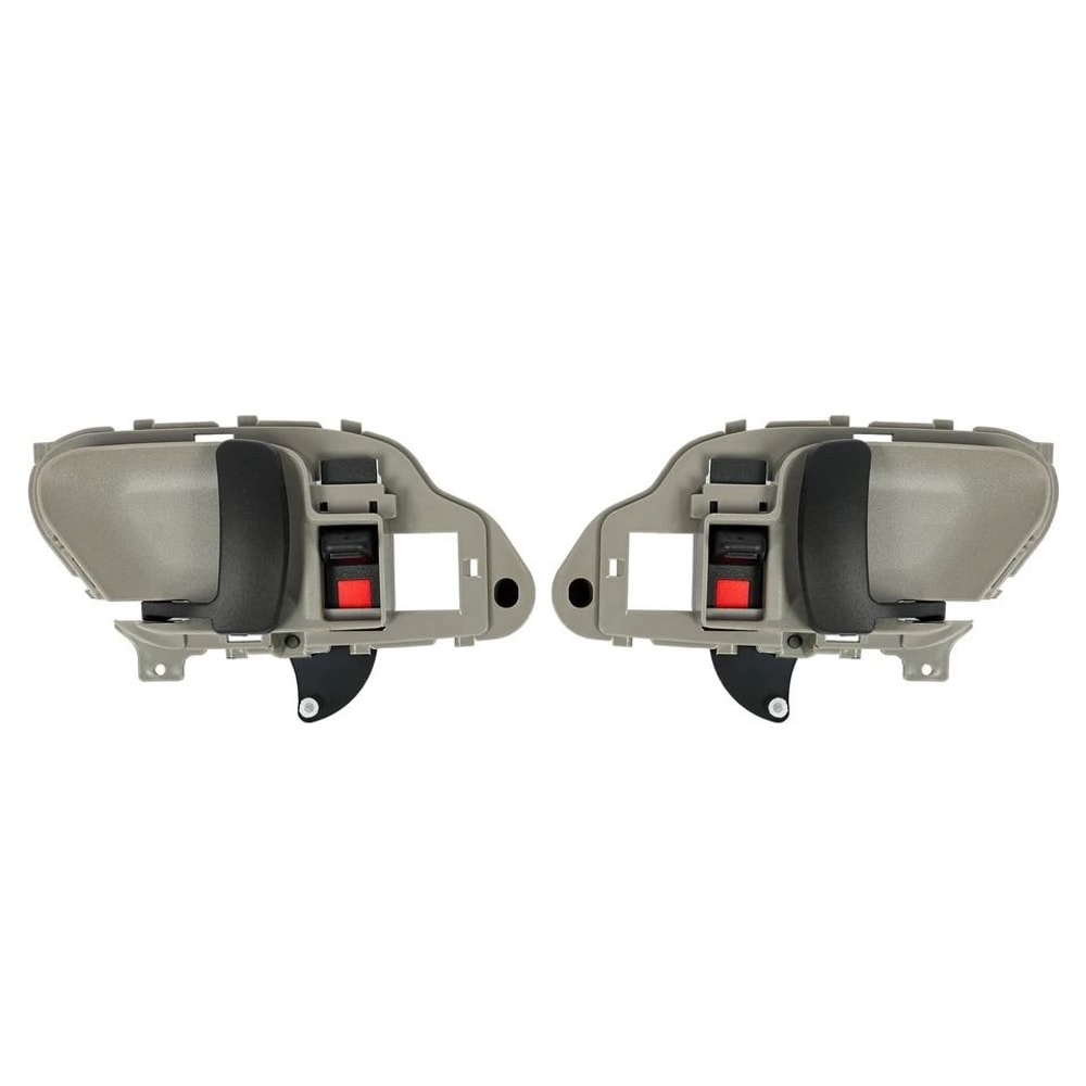 Gray Inside Door Handles For Chevy Silverado GMC Sierra Durable Replacement Parts For Easy Vehicle 2