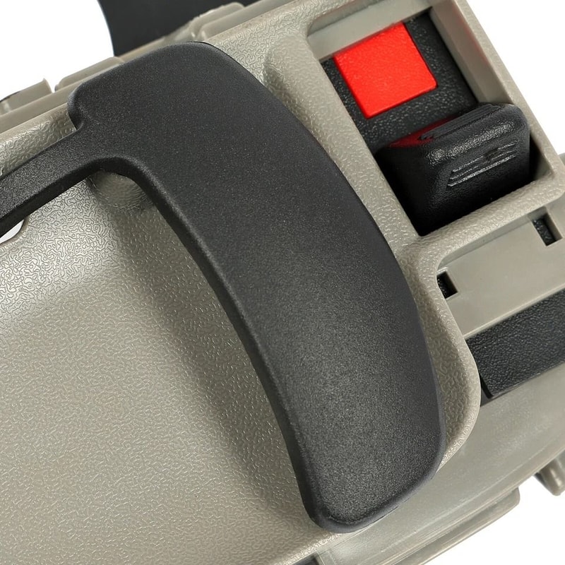 Gray Inside Door Handles For Chevy Silverado GMC Sierra Durable Replacement Parts For Easy Vehicle 3