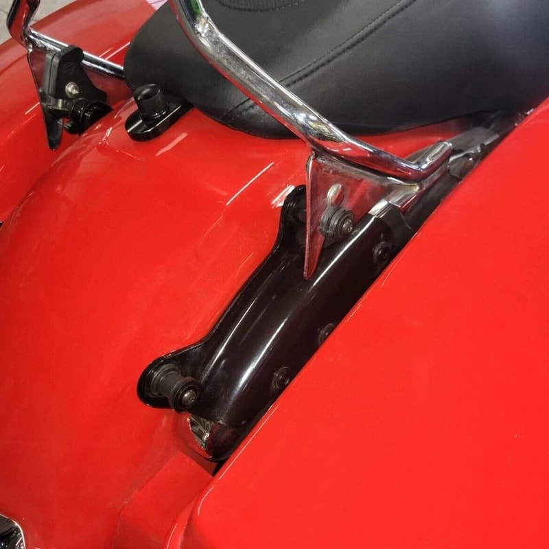 Premium Black Docking Hardware Kit For Harley Touring Electra Glide Motorcycle 2