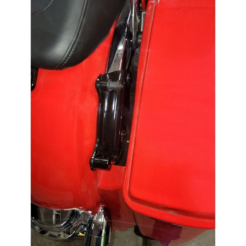 Premium Black Docking Hardware Kit For Harley Touring Electra Glide Motorcycle 5