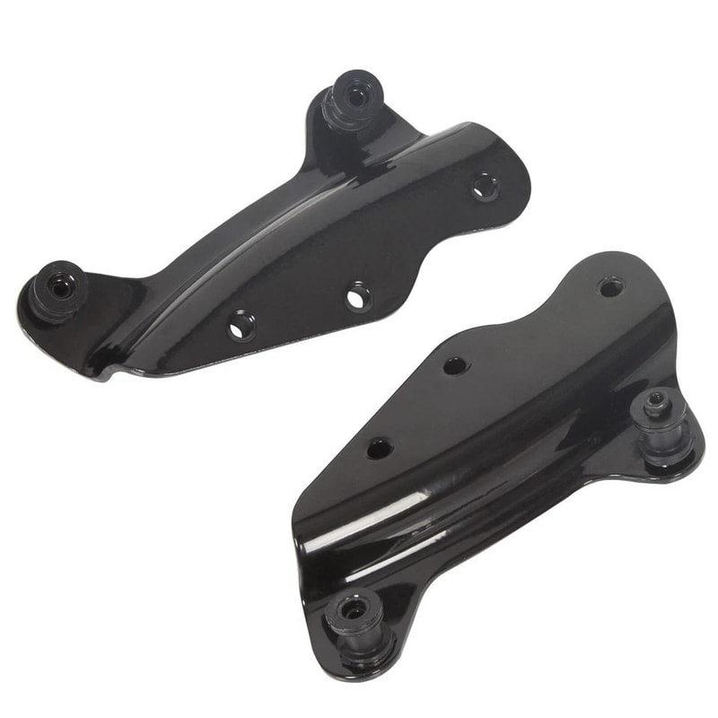 Premium Black Docking Hardware Kit For Harley Touring Electra Glide Motorcycle 9