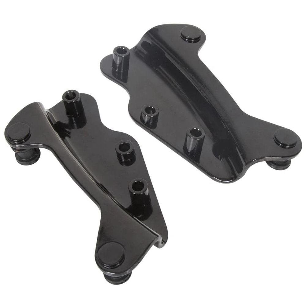 Premium Black Docking Hardware Kit For Harley Touring Electra Glide Motorcycle 10