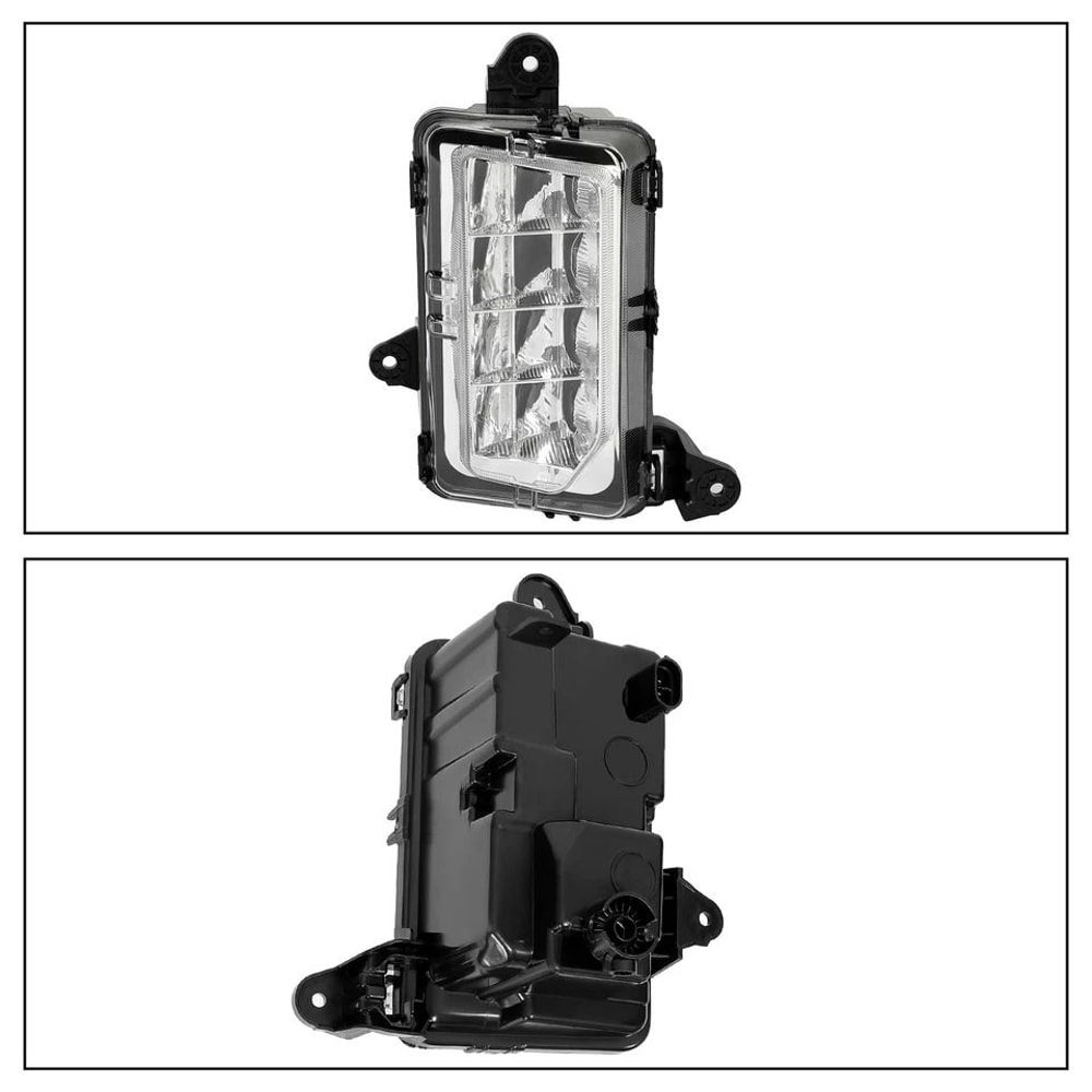 Premium LED Fog Light Replacement For GMC Sierra Right Passenger Side Fog Light 7