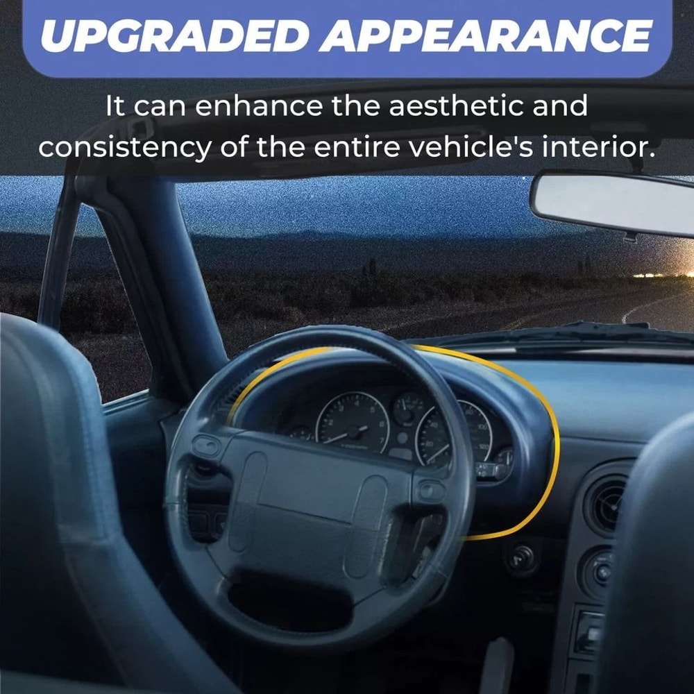 Premium Mazda Miata Gauge Hood Cluster Bezel ABS Replacement Interior Part 5