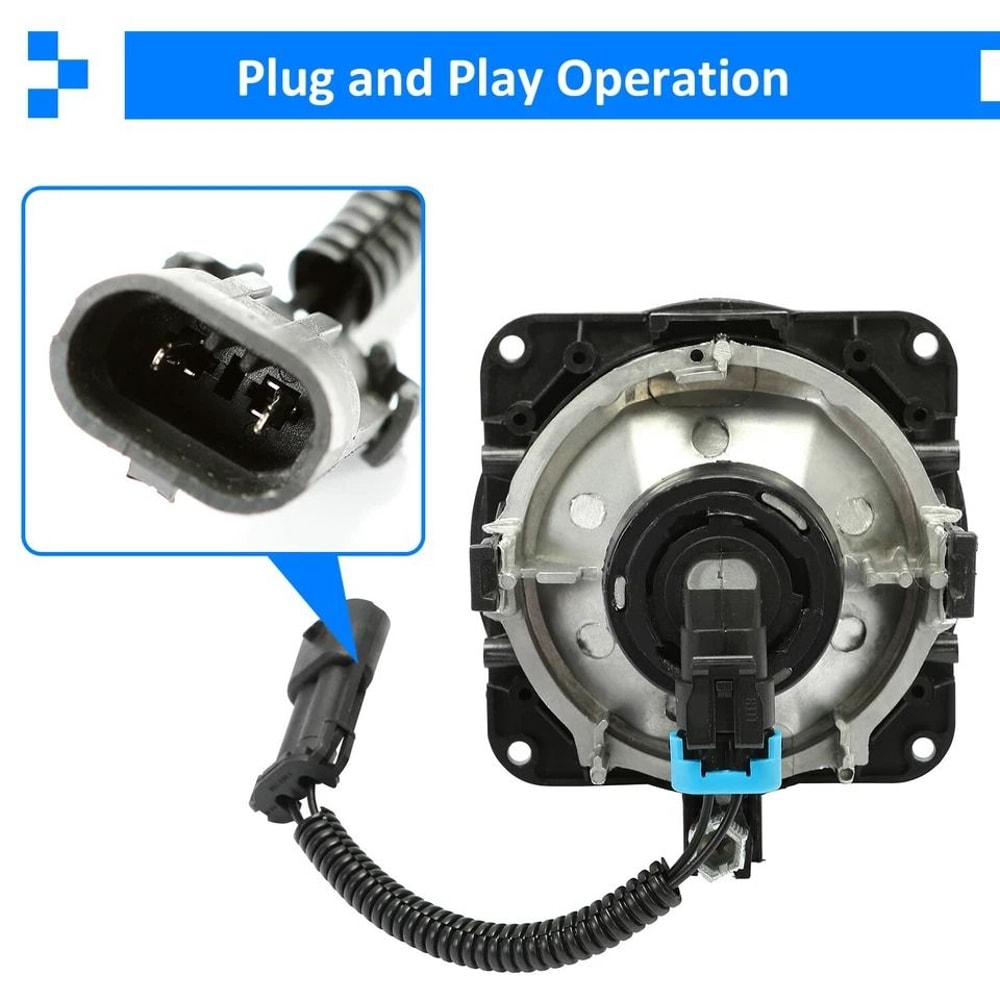 Fog Lights For Harley Davidson Driver Passenger Side 3