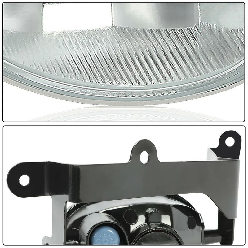 Clear Lens Bumper Fog Lights For Honda Civic Coupe With Wiring Switch 10