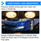 Clear Lens Bumper Fog Lights For Honda Civic Coupe With Wiring Switch 5