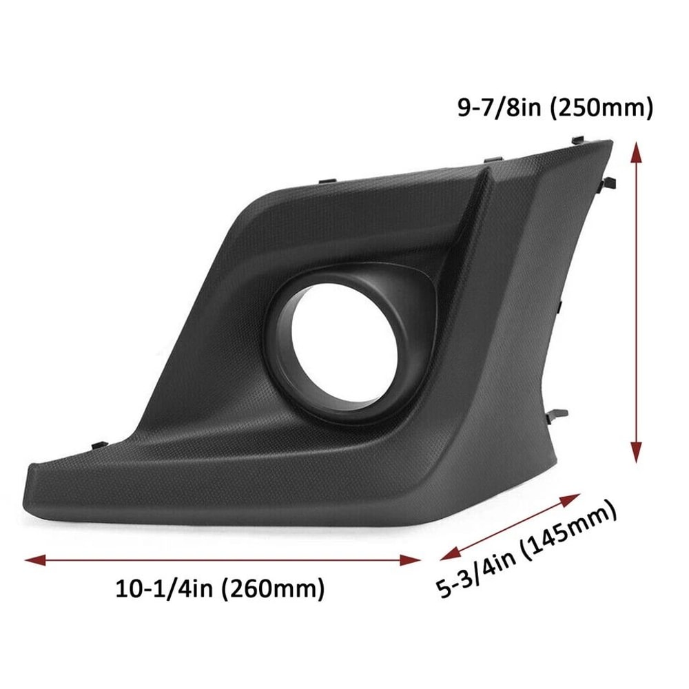 Crosstrek Fog Light Bezel Covers Left Right Pair 1