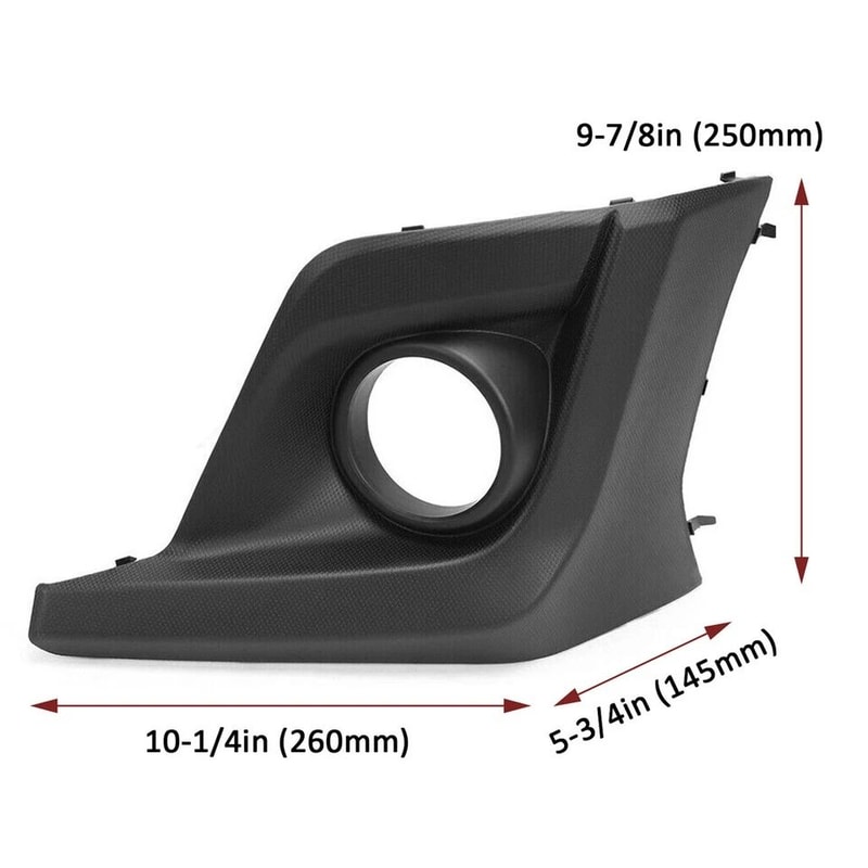 Crosstrek Fog Light Bezel Covers Left Right Pair 1